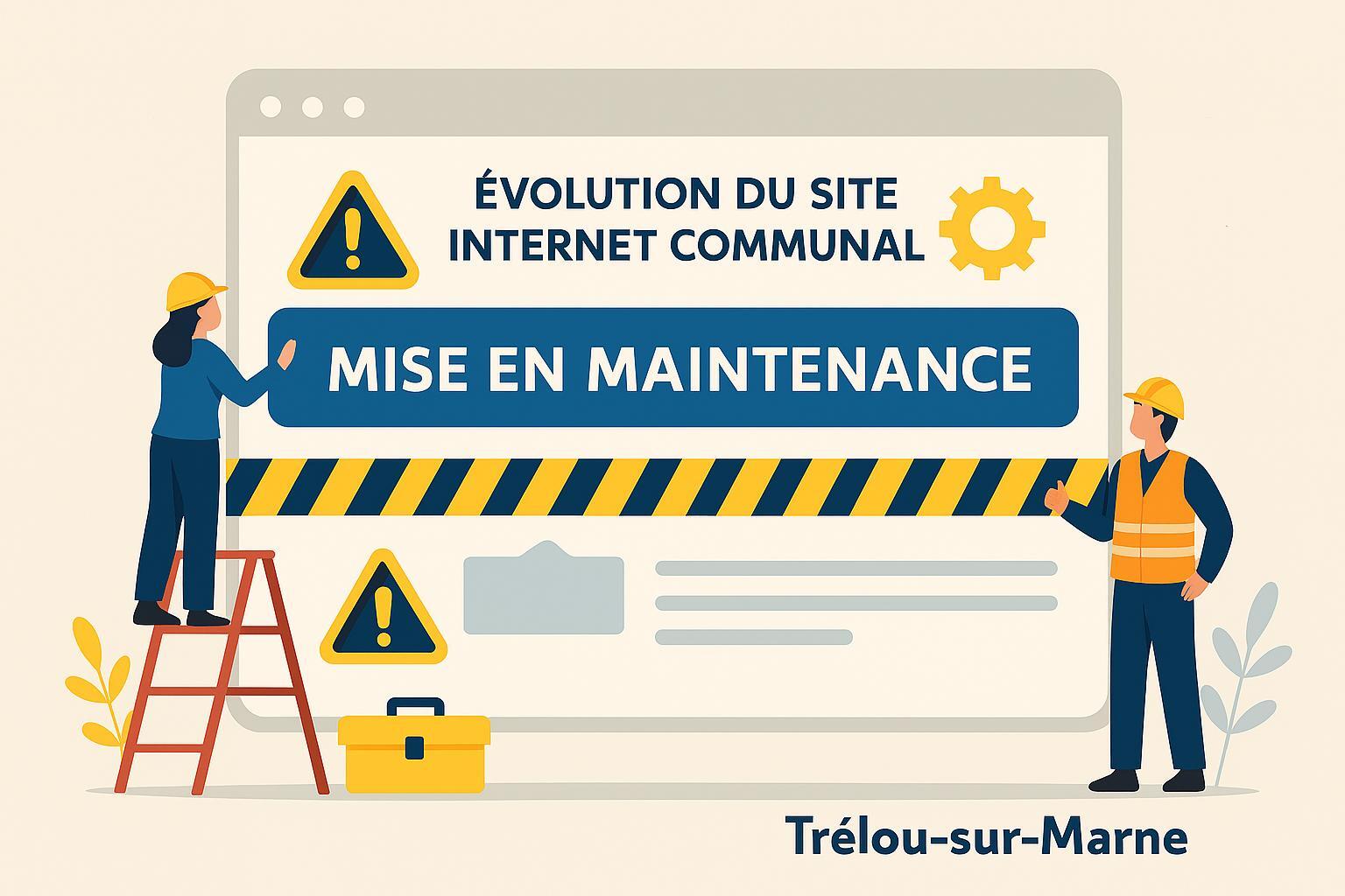 Maintenance site web